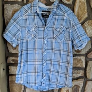 Size XL Buckle Black brand shirt